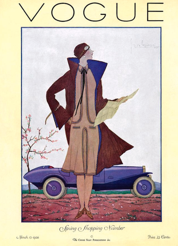 Illustrated by Georges Lepape, Vogue, March 15, 1926