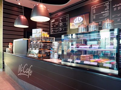 First Mccafe 1993: The McDonalds company opens its first McCafe, their attempt to ...