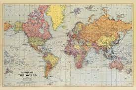 World Map - 1920s