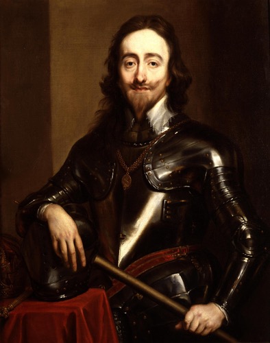 In 1625, King Charles I took the throne after his father, King James I ...