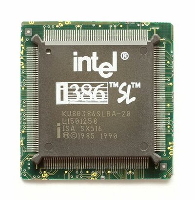 Intel 80386 (1985). 12-40MHz, El 386 añadio una arquitectura de 32 bits ...