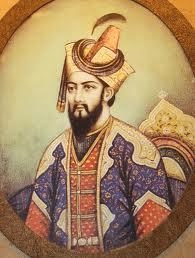 this is Babur, Akbars grand father he founded the great Mughal dynasty.