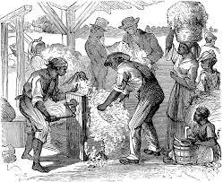 The invention of the cotton gin in 1793.