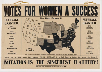 Western Campaign for Women's Suffrage began before the progressive era ...