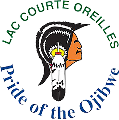 This is the official symbol of the Lac Courte Oreilles Indians
