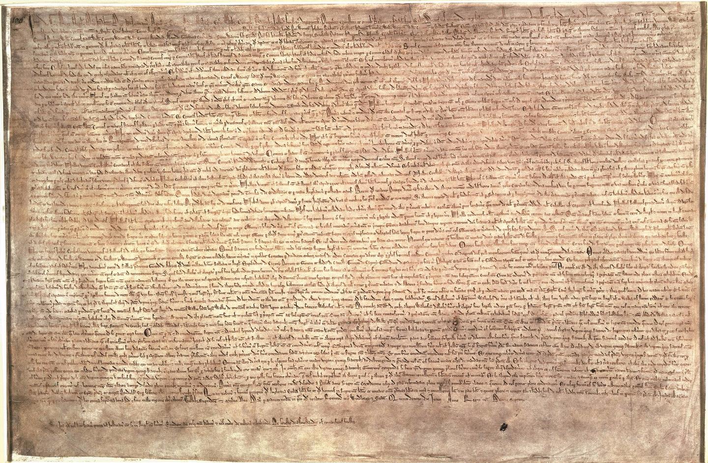 1215-Magna Carta was created