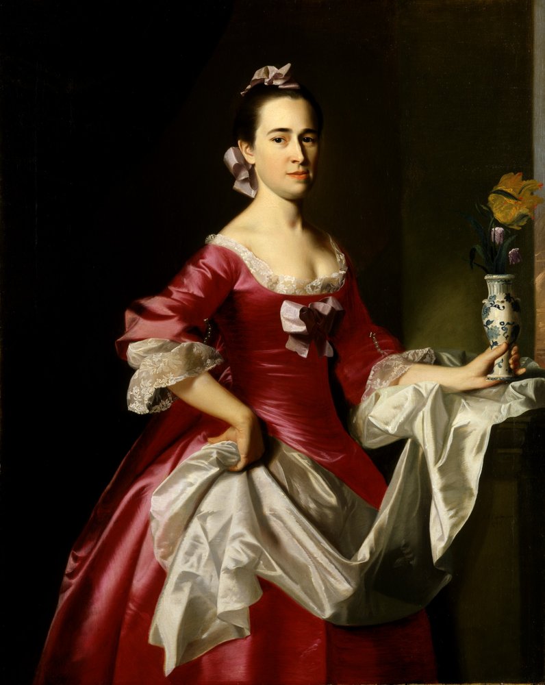 John Singleton Copley, Mrs. George Watson, 1765, oil on canvas ...