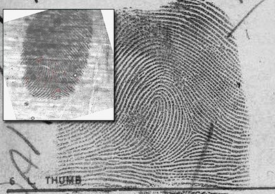 First crime solved by Fingerprints - 1892