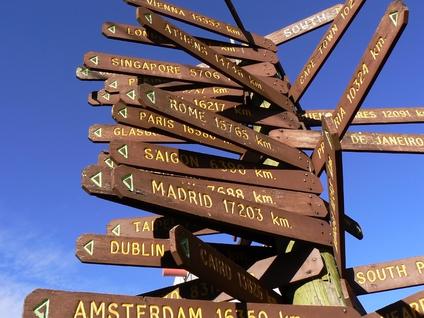Geographical Signage Example This is an example of location.