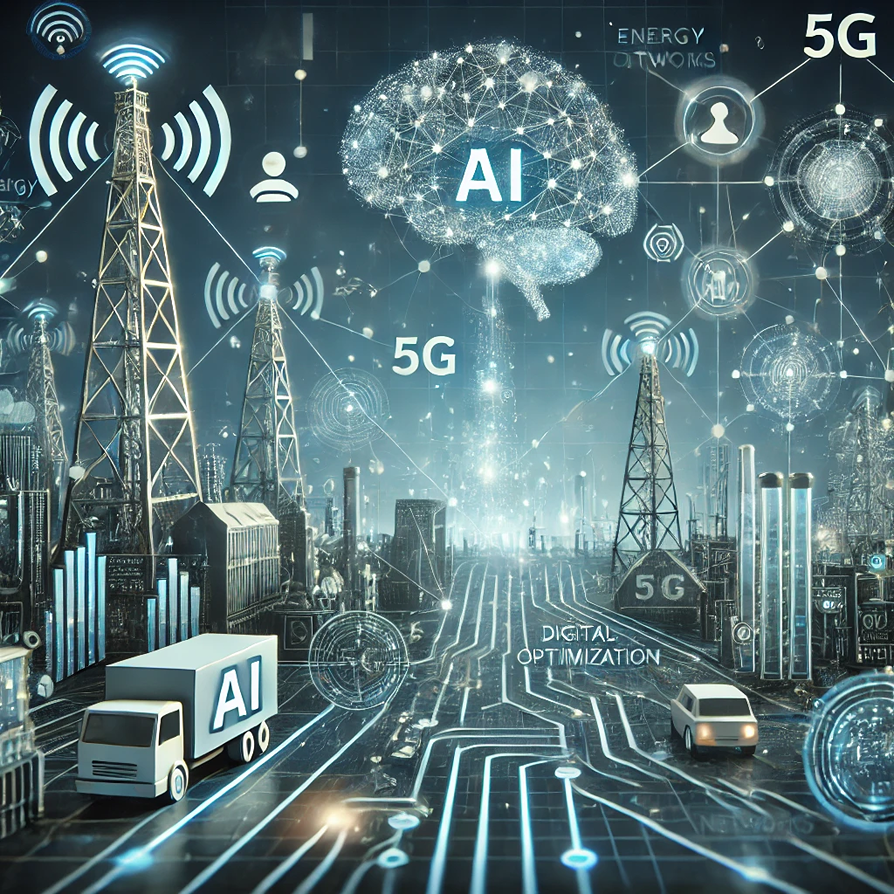 AI is actively used in telecommunications to solve many problems: