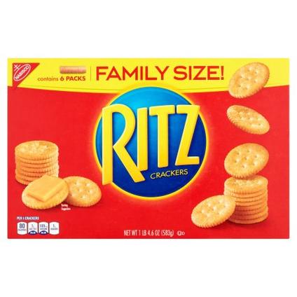 Old Ritz Snack https://en.wikipedia.org/wiki/Ritz_Crackers
