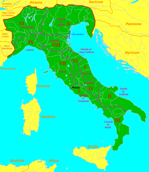 Location/Climate/Map of Rome