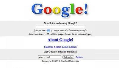 Google First 1998