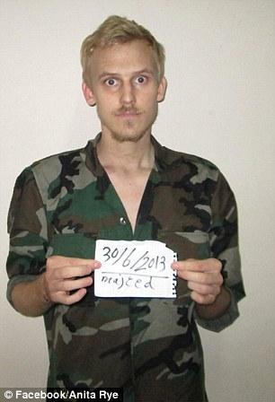 This is Daniel Rye. He was held in a ISIS prison for 13 months and ...