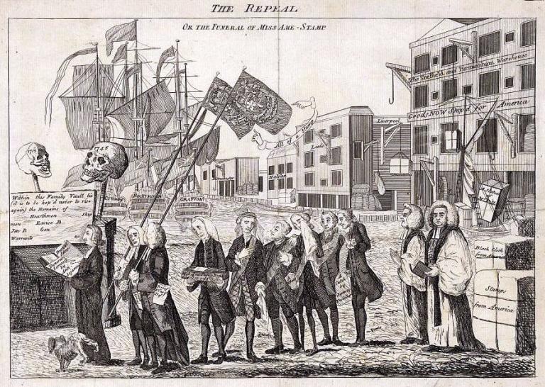 The Stamp Act and the Quartering Act (1765)