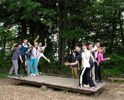 Students of all ages enjoy a challenge in Project Adventure Japan.