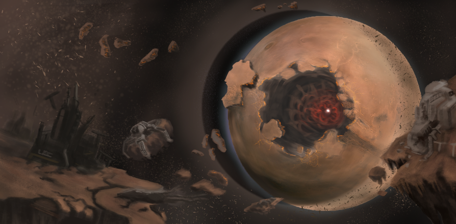 02/02/21 - Artist study - Emerson Tung 'Mars core' 2A