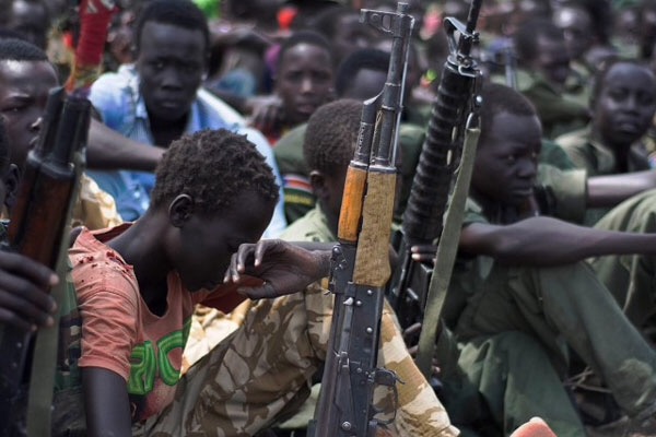 Southern Sudan 1985 - Salva and some other people from his village were ...