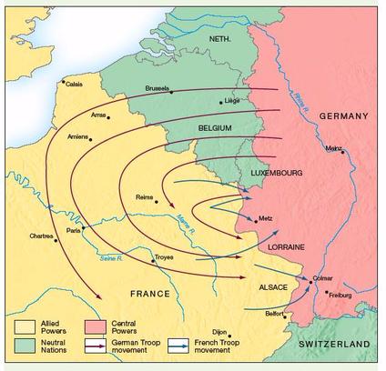 Germany's Schlieffen Plan