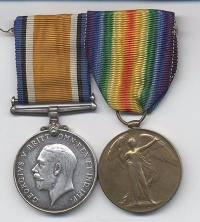 War medal and Victory medal