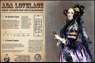 In the 19 jule 1843 year - Ada Lovelace write first in the history ...