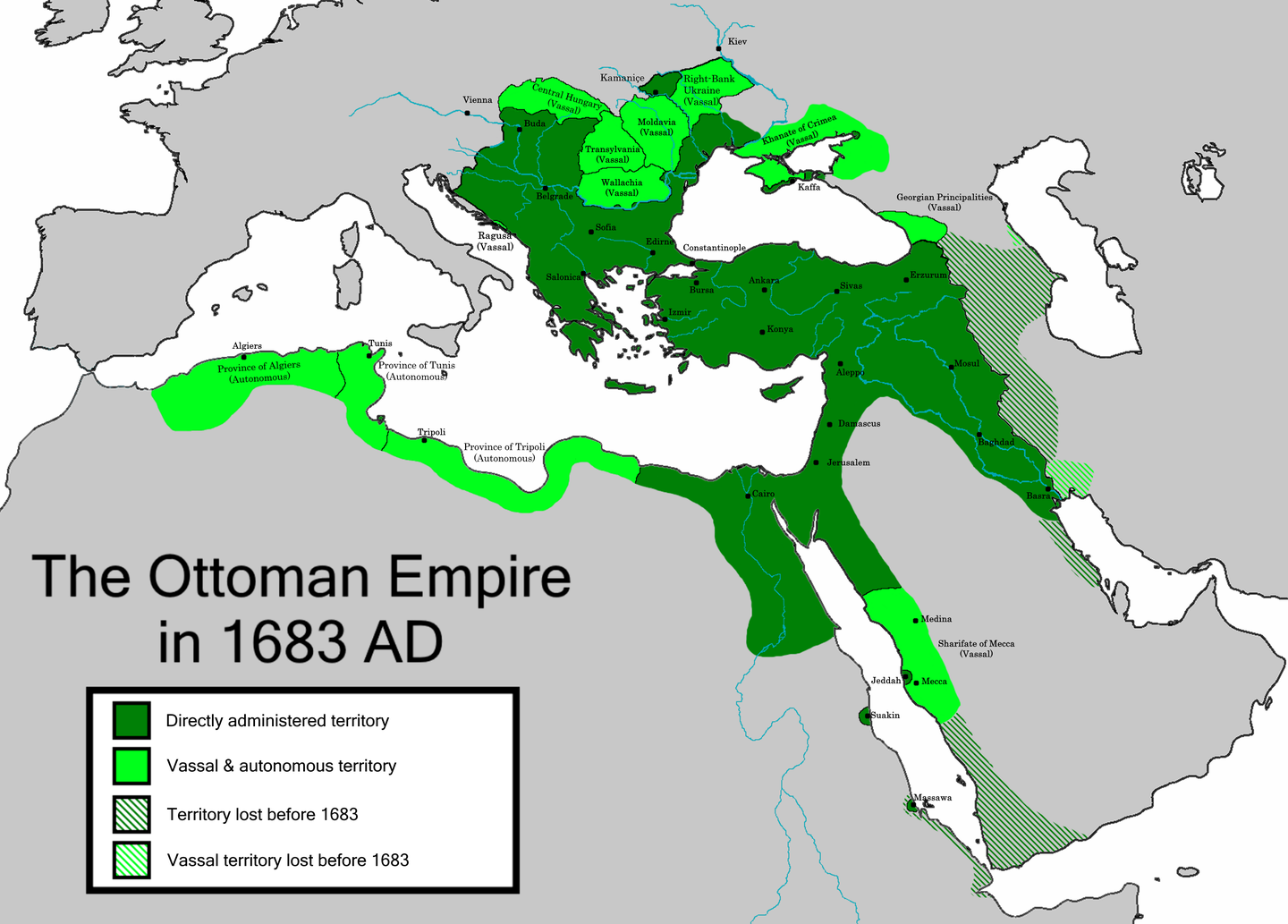 Picture 4 The Ottoman Empire (1683)