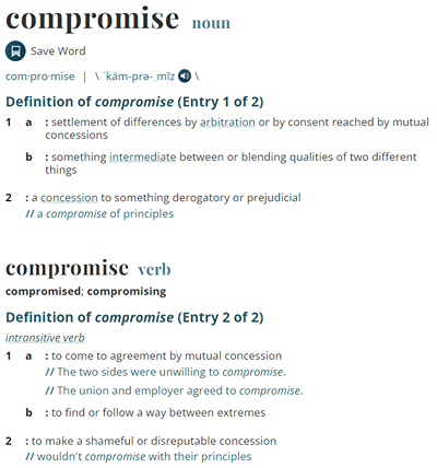 1 What Is A Compromise 