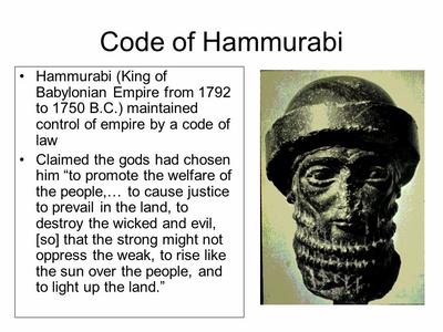 hammurabi code babylonian king babylon laws empire mesopotamia rules law 1792 conquers events bc years