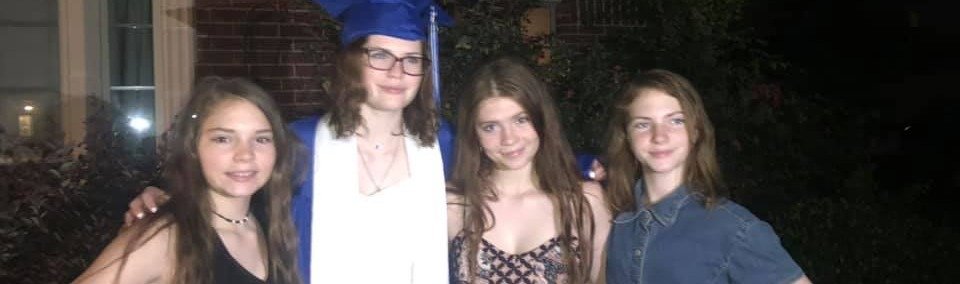 Pictured: My sisters Ally, Maddy, and Ashley