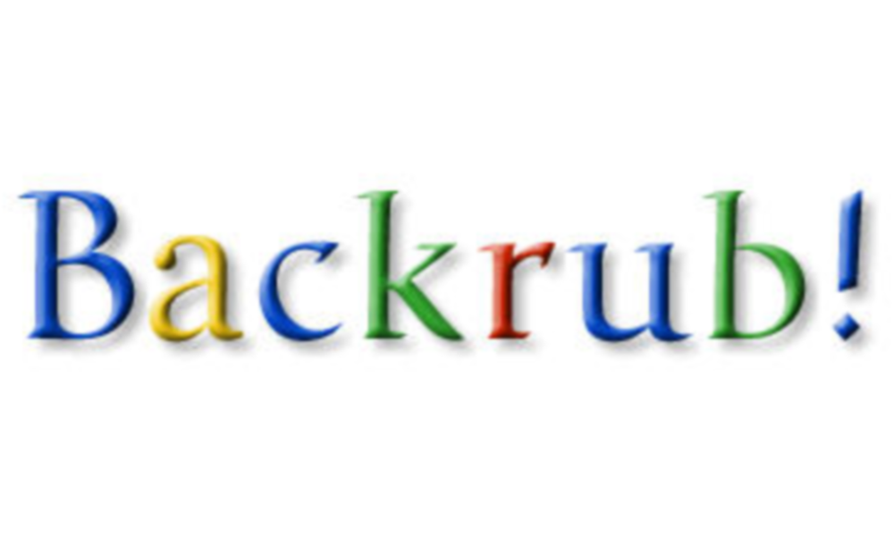 Backrub. Backrub логотип. Первоначально Google назывался backrub!. Google 1995. Google logo 1995 backrub.