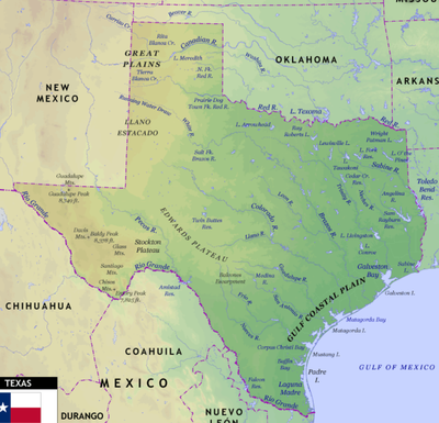 Great Plains - Texas Regions