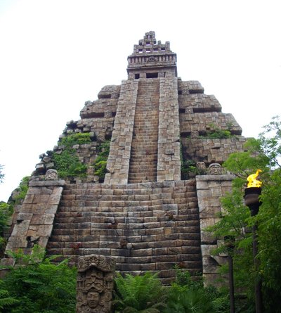 Aztecs were famous for large and intricate stone pyramids.