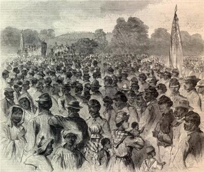 Slaves Were Declared Free By The Emancipation Proclamation