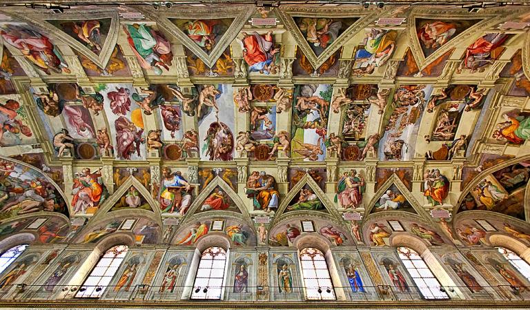 1514 Michelangelo Paints The Sistine Chapel The Sutori