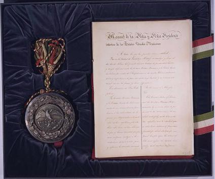 Picture of the Treaty of Guadalupe Hidalgo