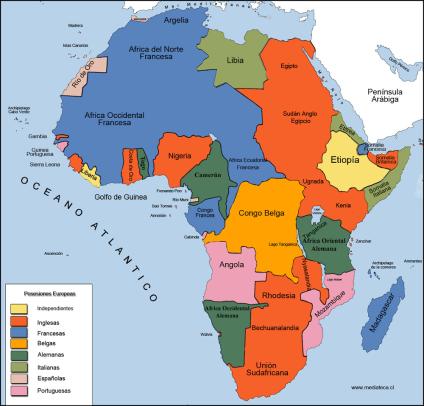 África en las relaciones intercontinentales