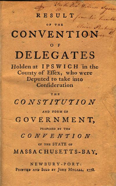 Wpsites Hist120 2012 12 06 Development Of The Massachusetts Constitution