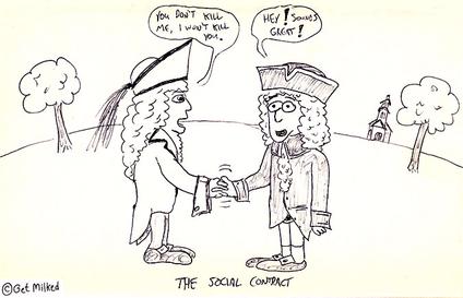 social contract and the declaration of independence