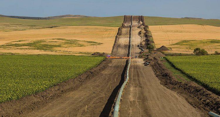 Construction of the Dakota Access Pipeline ruined farmland (David Hogg)