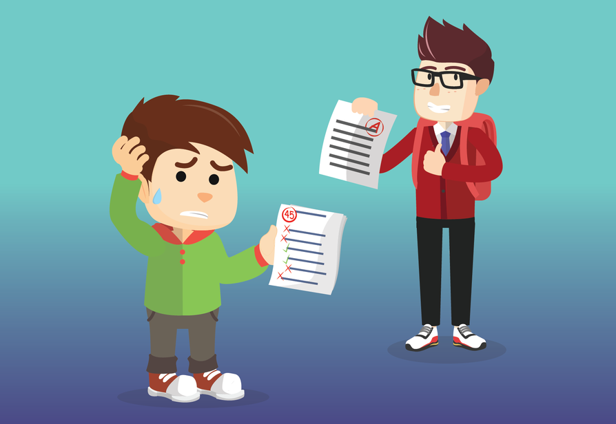 Getting good grades. Good grades. bad grades. better grades program.