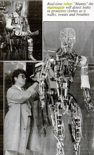 Retro Rifle Manny Manny The Army Robot - 1988