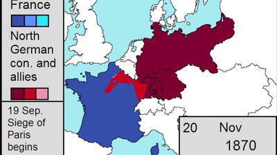 Territory gained by Prussia after the Franco Prussian War of 1870