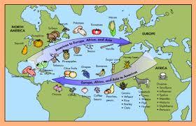 trade began between America and Europe, Asia and Africa. the Colombian ...