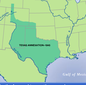 Texas: 1845