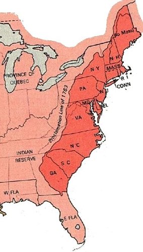 Proclamation of October 7 1763 this was a border line for land after ...
