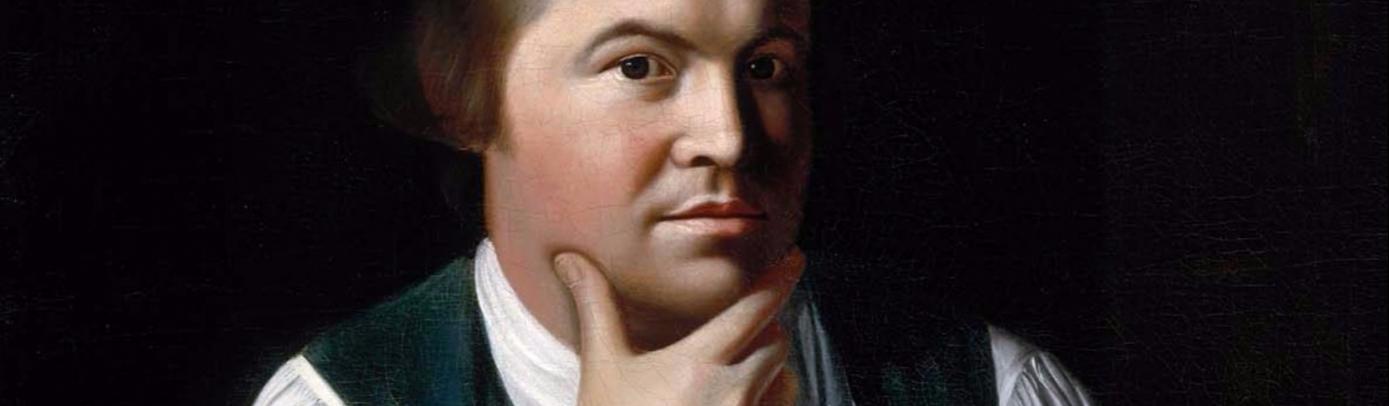 This is a famous picture of an american hero Paul Revere.