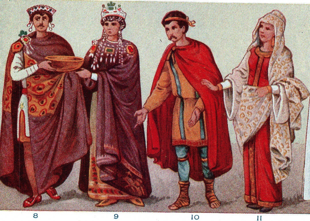 Романский период (IX—XII ВВ.) Костюм
