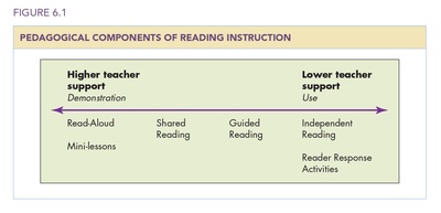 Figure 1. The Pedagogical Components of Reading Instruction shown as a ...