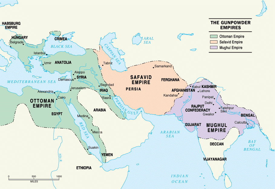 The Gunpowder Empires Worksheet Answers