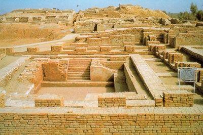 Indus Valley Civilization The Great Bath Of Mohenjo Daro